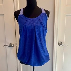 cabi Tank Top, #803, NWOT, M, Blue, Racerback, built in bra